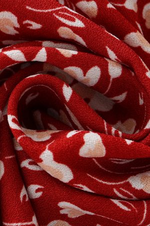 Floral Spaghetti Strap Short Red Dress - French Style Summer Dress 2025 for Women - Vacation Ready Fashion