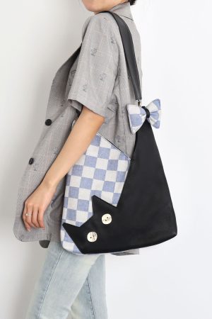 Fluffy Cat Shoulder Bag - Large Capacity Furry Crossbody Purse - Cute Niche Style for Cat Lovers