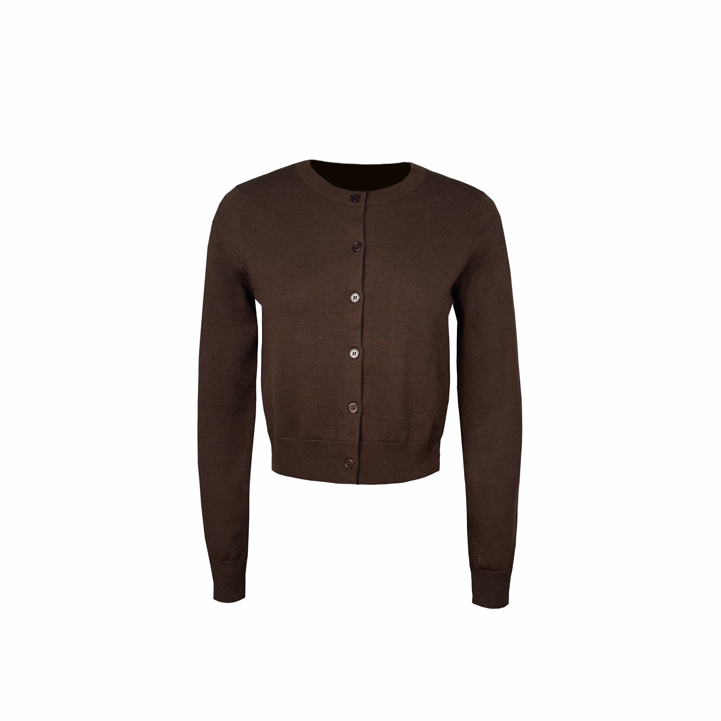 Four-Color Wool Silk Slim-Fit Short Cardigan Sweater - Chic Layering Piece for 90s Inspired Style Four-Color Wool Silk Slim-Fit Short Cardigan Sweater - Chic Layering Piece for 90s Inspired Style