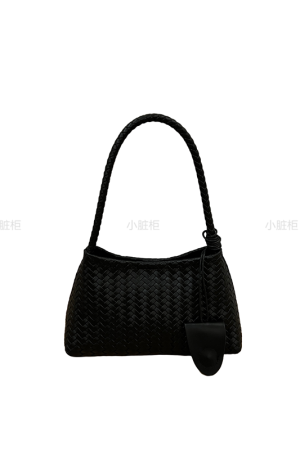French Niche High-End Woven Handheld Shoulder Baguette Bag - Small Dirty Cabinet 2025 Fashion Underarm Bag