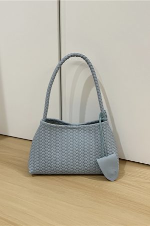 French Niche High-End Woven Handheld Shoulder Baguette Bag - Small Dirty Cabinet 2025 Fashion Underarm Bag
