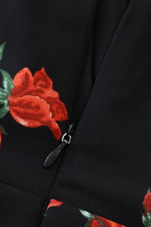 French Style Black Short Dress for Women - 2025 Summer Vacation Look, Inspired by Yang Caiyu, Trendy and Chic