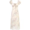French-Style Embroidered Floral Dress for Women, High-End Quality Long Summer Dress 2025, Elegant Vintage Vibes