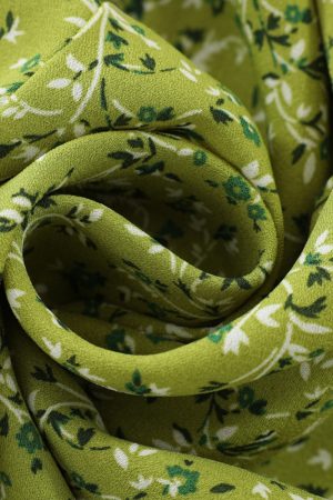 French-Style Green Spaghetti Strap Vacation Dress for Petite Women - 2025 Summer Fashion