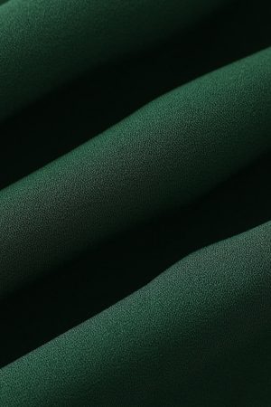 French Style Green Summer Dress 2025 with Side Slit and Spaghetti Straps - Women's Vacation Maxi Dress