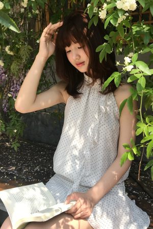 French-Style High-End Sleeveless Halter Polka Dot Dress for Women - Trendy Summer Short Skirt Outfit