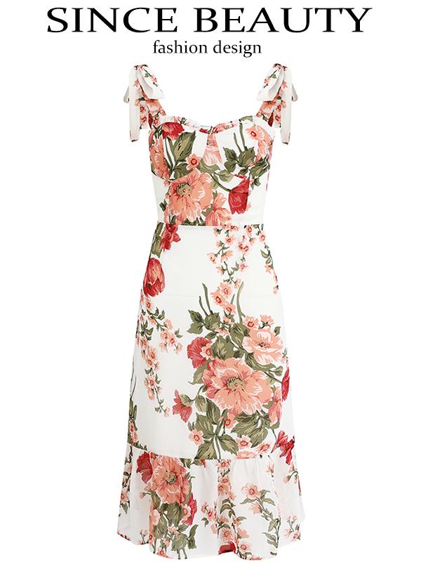 French-Style Long White Dress for Women - 2025 Summer Vacation Look, Yu Shuxin Inspired, Chic & Elegant Fashion Essential French-Style Long White Dress for Women - 2025 Summer Vacation Look, Yu Shuxin Inspired, Chic & Elegant Fashion Essential