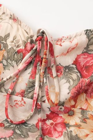 French Style Sleeveless Printed Long Dress for Summer 2025 - High-End Vacation Fashion for Women