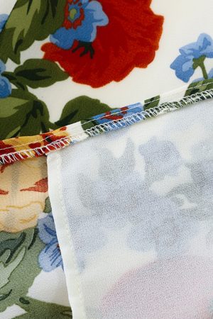 French-Style Sleeveless Printed Long White Dress for Women - Summer 2025 Slim Fit Vacation Fashion