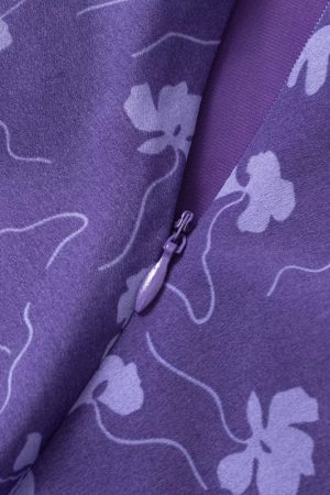 French Vintage Floral V-Neck Ruffled Slip Dress - 2025 Summer A-Line Short Skirt, Perfect for Y2K and 90s Inspired Looks