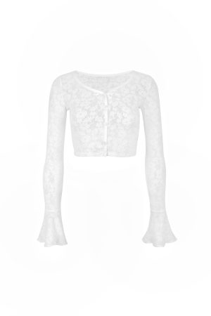 French White Lace Stretch Jacquard Cami Long Dress Set - Elegant Layered Look, Perfect for 90s and Y2K Fashion Lovers