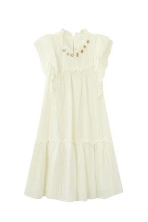 Fresh Blue Petite Princess Dress for Women - Sweet Age-Reducing Summer Style Cake Dress