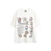 Fun Cartoon Print Short Sleeve T-shirt - Limited Time Offer, Trendy Design for Casual Wear, Perfect for Summer Style