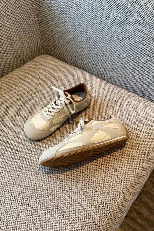 Genuine Leather Retro Color-Block ACG Shoes for Women - 2025 Summer Breathable Sports Casual Training Footwear