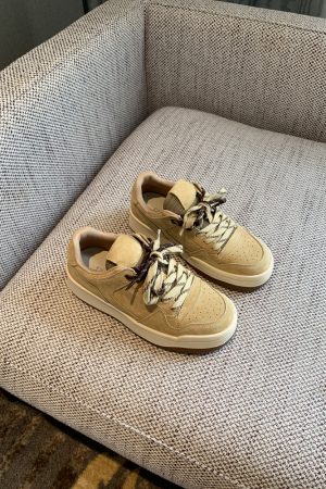 Genuine Leather White Sneakers for Women - 2025 Spring Korean Style Thick-Soled Round-Toe Lace-Up Casual Versatile Shoes