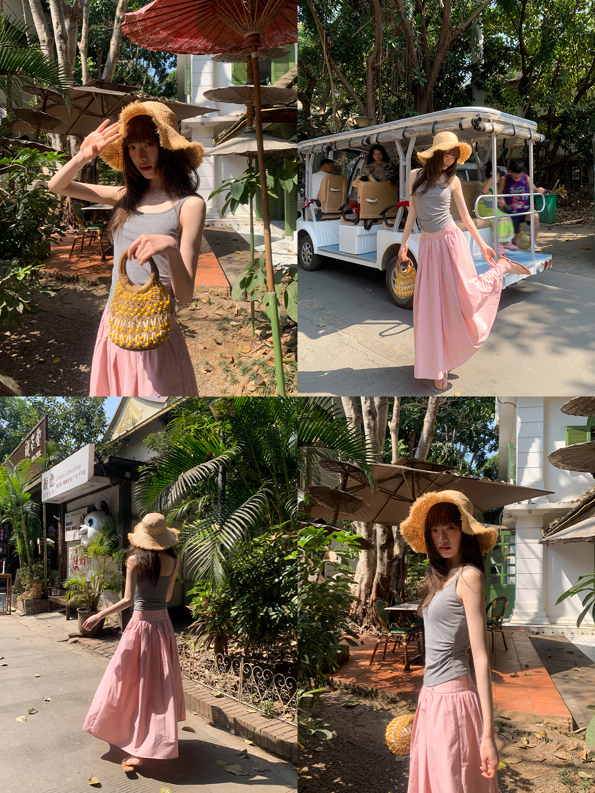 Gray Double Shoulder Strap Camisole with Chest Pad for Women - Slim Fit Summer Outerwear, Flattering Innerwear Essential Gray Double Shoulder Strap Camisole with Chest Pad for Women - Slim Fit Summer Outerwear, Flattering Innerwear Essential