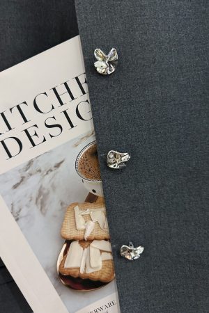 Gray Textured Lightweight Suit Jacket for Women - Slimming Summer Style, Mature Streetwear, 2025 Fashion Trend