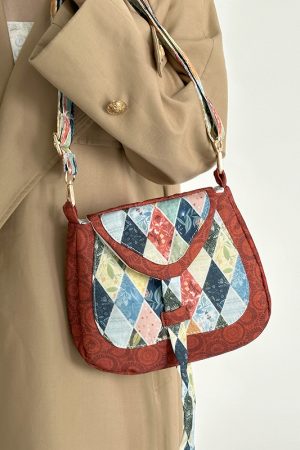 Handmade Chinese-Style Retro Hanfu Qipao Shoulder Crossbody Bag for Women - Vintage-Inspired Fashion Accessory