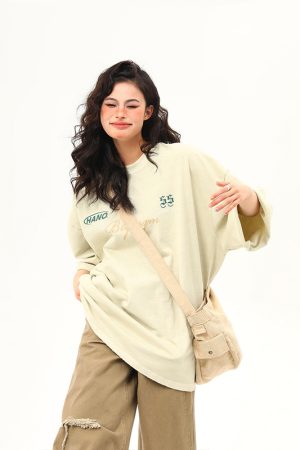 Heavyweight American Vintage Wash Short Sleeve T-Shirt for Men and Women, Loose Fit, Versatile Couple Top, Retro Style Fashion