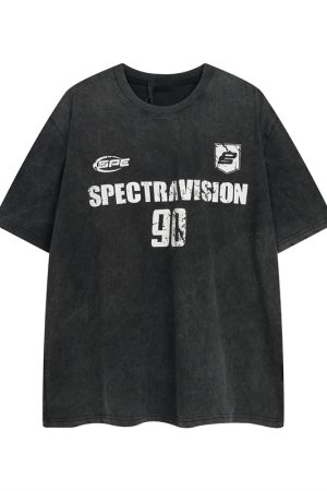 Heavyweight Washed Short-Sleeve T-Shirt for Men & Women - Trendy American Retro Summer Tee for Couples