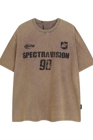 Heavyweight Washed Short-Sleeve T-Shirt for Men & Women - Trendy American Retro Summer Tee for Couples