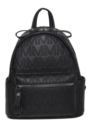 High-End Crocodile Pattern M-Shaped Backpack for Women - Trendy 2025 Fashion School Bag