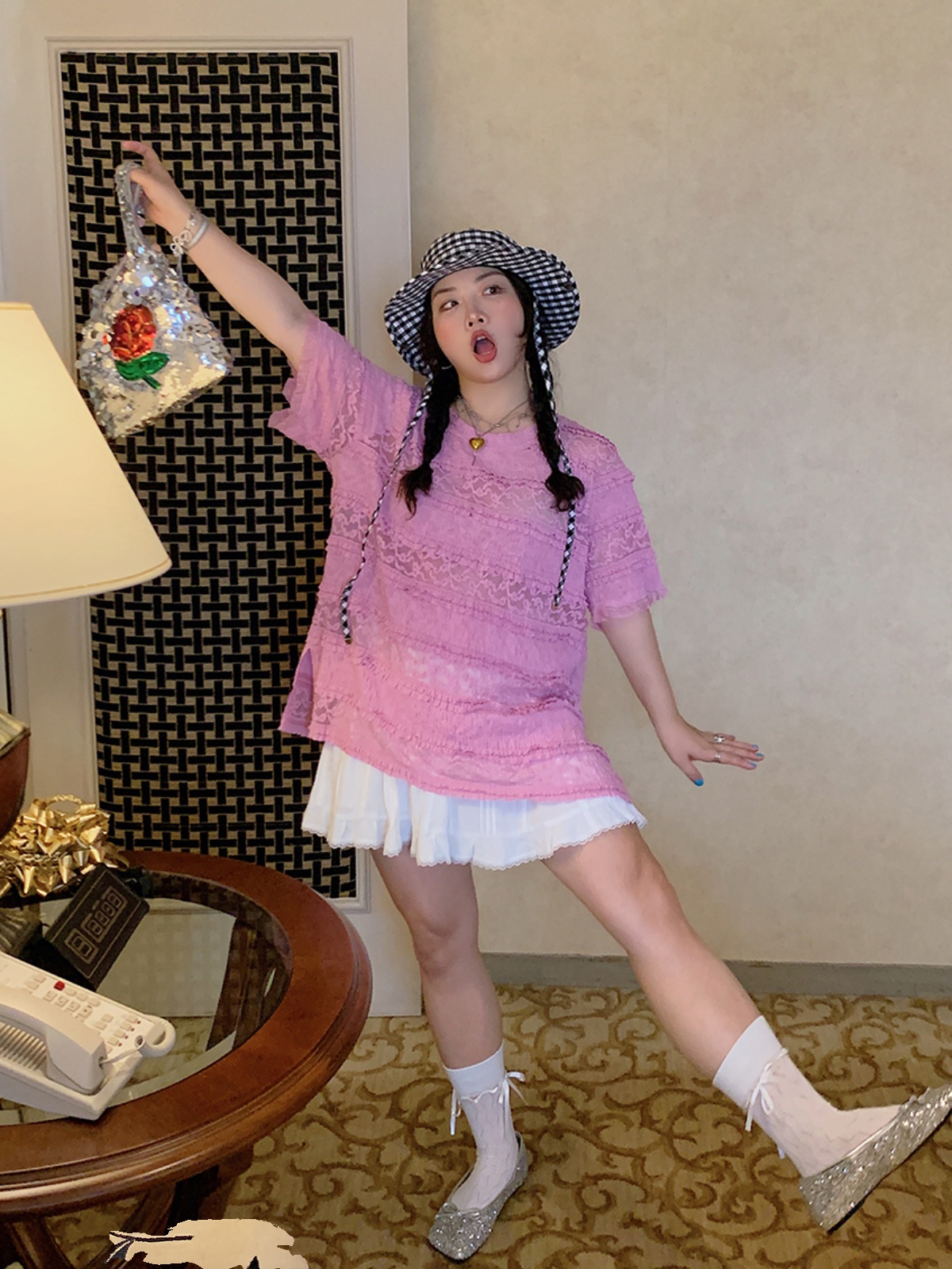 High-End Draped Half Skirt for Women, Plus Size Flattering Summer 2025, Curvy Fit, Belly-Covering Style High-End Draped Half Skirt for Women, Plus Size Flattering Summer 2025, Curvy Fit, Belly-Covering Style