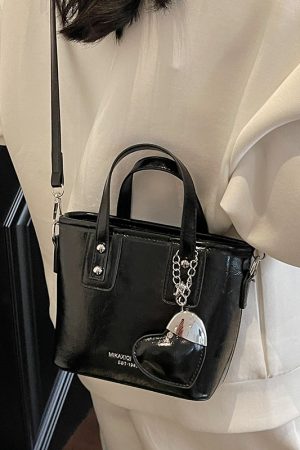 High-End Heart-Shaped Handbag for Women - Fashionable Tote Bucket Bag, 2025 New Style, Vegetable Basket Shoulder Crossbody Bag