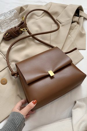High-End Light Luxury Women's Water-Resistant Crossbody Bag - Versatile Spring 2025 Commuting & Travel Shoulder Bag