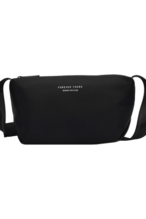 High-End Lightweight Nylon Crossbody Bag for Women - Portable Commuting Travel Style with Wide Strap