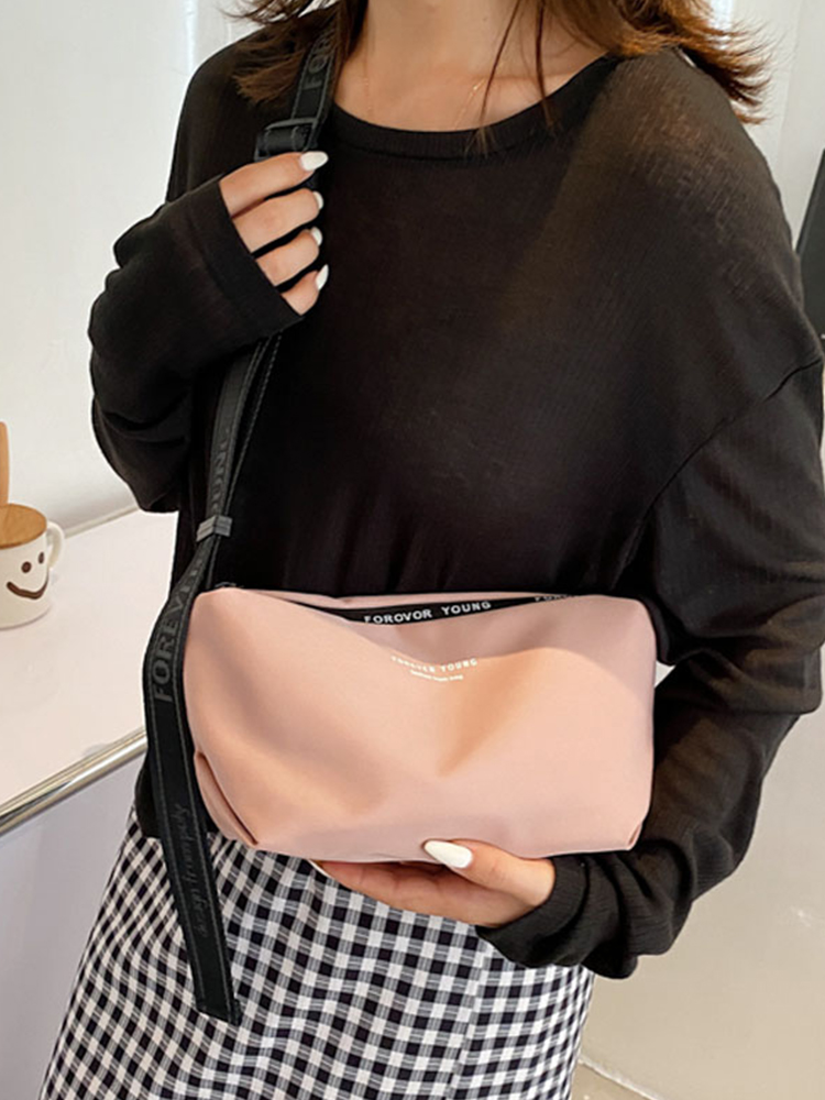 High-End Lightweight Nylon Crossbody Bag for Women - Portable Commuting Travel Style with Wide Strap High-End Lightweight Nylon Crossbody Bag for Women - Portable Commuting Travel Style with Wide Strap