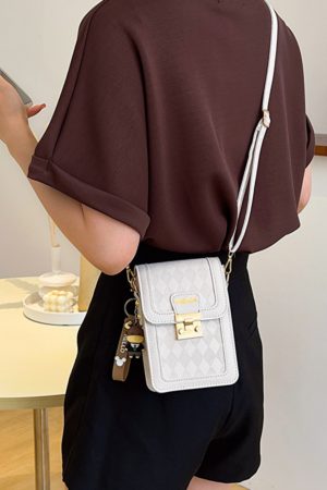High-End Mini Crossbody Bag for Mobile Phones - Stylish Compact Summer 2025 Fashion for Women
