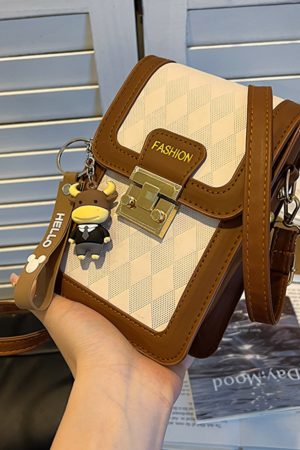 High-End Mini Crossbody Bag for Mobile Phones - Stylish Compact Summer 2025 Fashion for Women