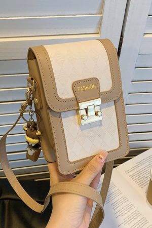 High-End Mini Crossbody Bag for Mobile Phones - Stylish Compact Summer 2025 Fashion for Women