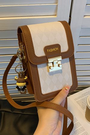 High-End Mini Crossbody Bag for Mobile Phones - Stylish Compact Summer 2025 Fashion for Women