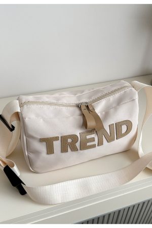 High-End Nylon Women's Crossbody Bag 2025 - Large Capacity Toast Pillow Design with Wide Shoulder Strap