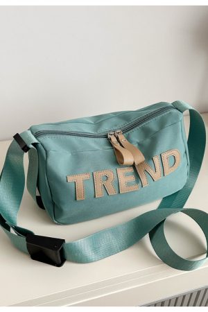 High-End Nylon Women's Crossbody Bag 2025 - Large Capacity Toast Pillow Design with Wide Shoulder Strap