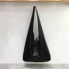 High-End Retro Soft Leather Triangular Tote Bag - Versatile Commuter Shoulder Bag for Work, Korean Style Fashion Accessory