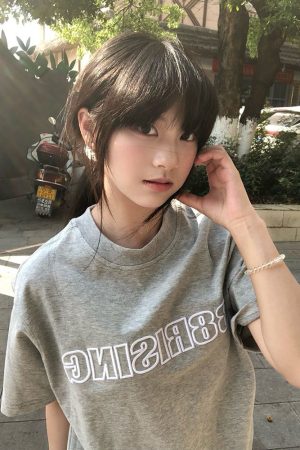 High-End White Embroidered Letter Short Sleeve T-Shirt for Women, Summer 2025 American Style Heavyweight Cotton Top