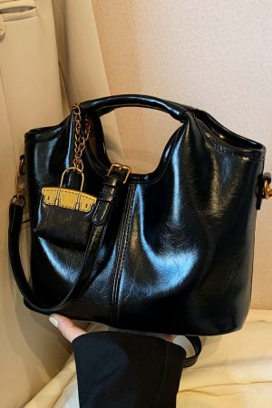 High-End Women's Fashion Handbag - Stylish Versatile Tote Shoulder Crossbody Bag for Autumn/Winter 2025