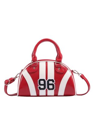 High-End Women's Spliced Handheld Pillow Bag - 2024 Autumn/Winter Crossbody Boston Style