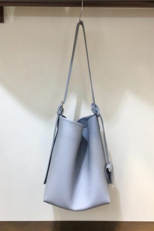 High-Quality Minimalist Lychee Pattern Women's Single Shoulder Crossbody Bucket Bag - Large Capacity Tote for Everyday Use