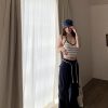 High Street Slay Casual Pants for Women - Summer American Vintage Loose Straight Cargo Pants - Y2K Style