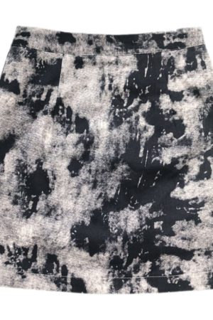 High-Waisted A-Line Bodycon Skirt for Women, Plus Size Tie-Dye Design, Trendy Spring Summer 2024 Fashion, Short Skirt