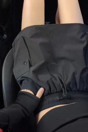 High-Waisted A-Line Plus Size Short Summer Skirt for Women - Slimming, Hip-Covering, Lightweight, Anti-Exposure Fashion