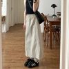 High-Waisted A-Line Skirt for Women - American High Street Style, Quick-Dry, Functional, Mid-Length, Slimming, Hip-Covering Design
