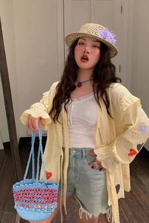 High-Waisted Distressed Denim Shorts for Women - Plus Size Trendy Summer 2025 Fashion