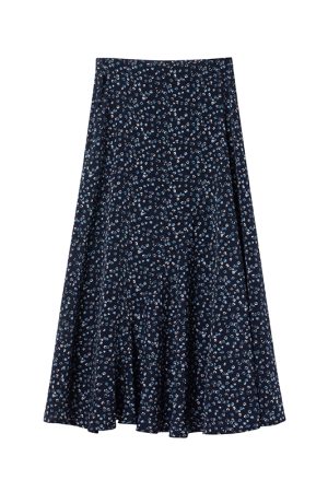 High-Waisted Irregularly Segmented Fishtail Skirt for Women - Summer Slim A-Line Bodycon Style