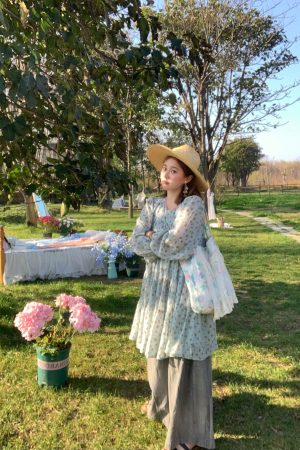 High-Waisted Retro Tie-Dye Casual Pants for Women - Vintage Inspired Loose Wide-Leg Spring Fashion