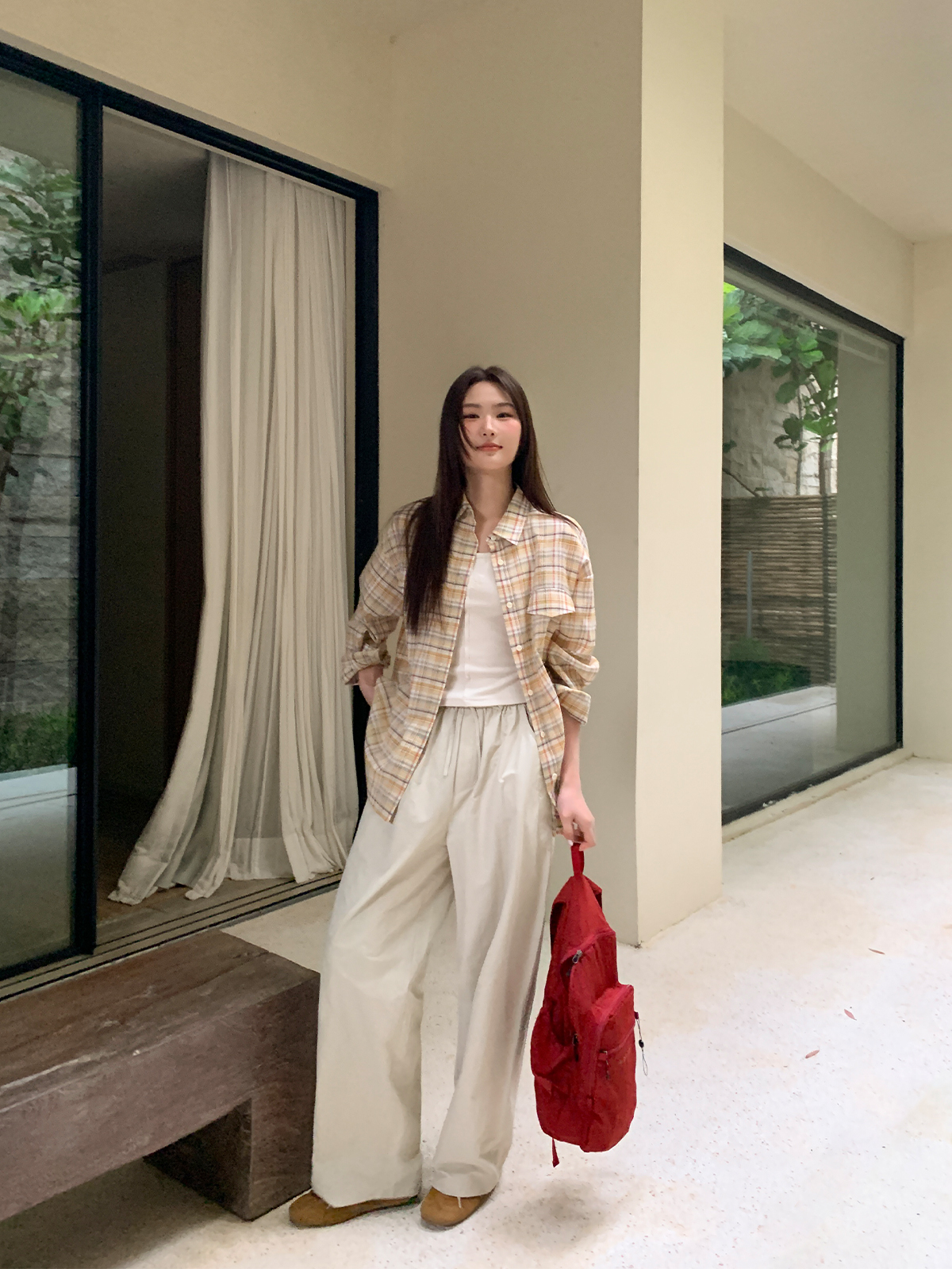 High-Waisted Slim Straight Multi-Pocket Casual Pants for Women - Summer Style, Narrow Edge Design, Trendy and Comfortable High-Waisted Slim Straight Multi-Pocket Casual Pants for Women - Summer Style, Narrow Edge Design, Trendy and Comfortable